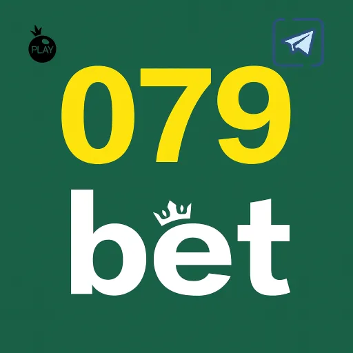 Imagem promovendo o canal oficial da 079bet no Telegram